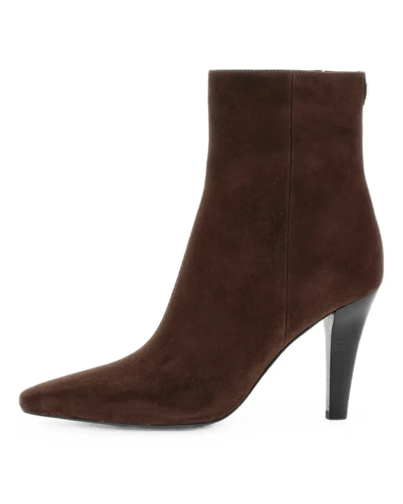 Guess pointed-toe suede ankle boots - Braun Braun