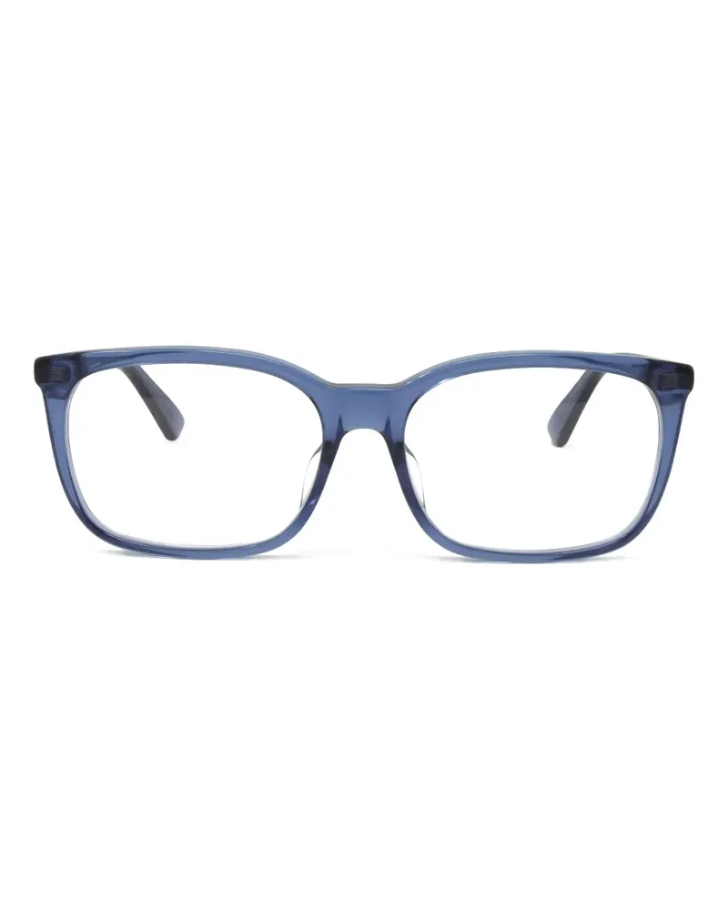 Gucci Eckige Sonnenbrille - Blau Blau