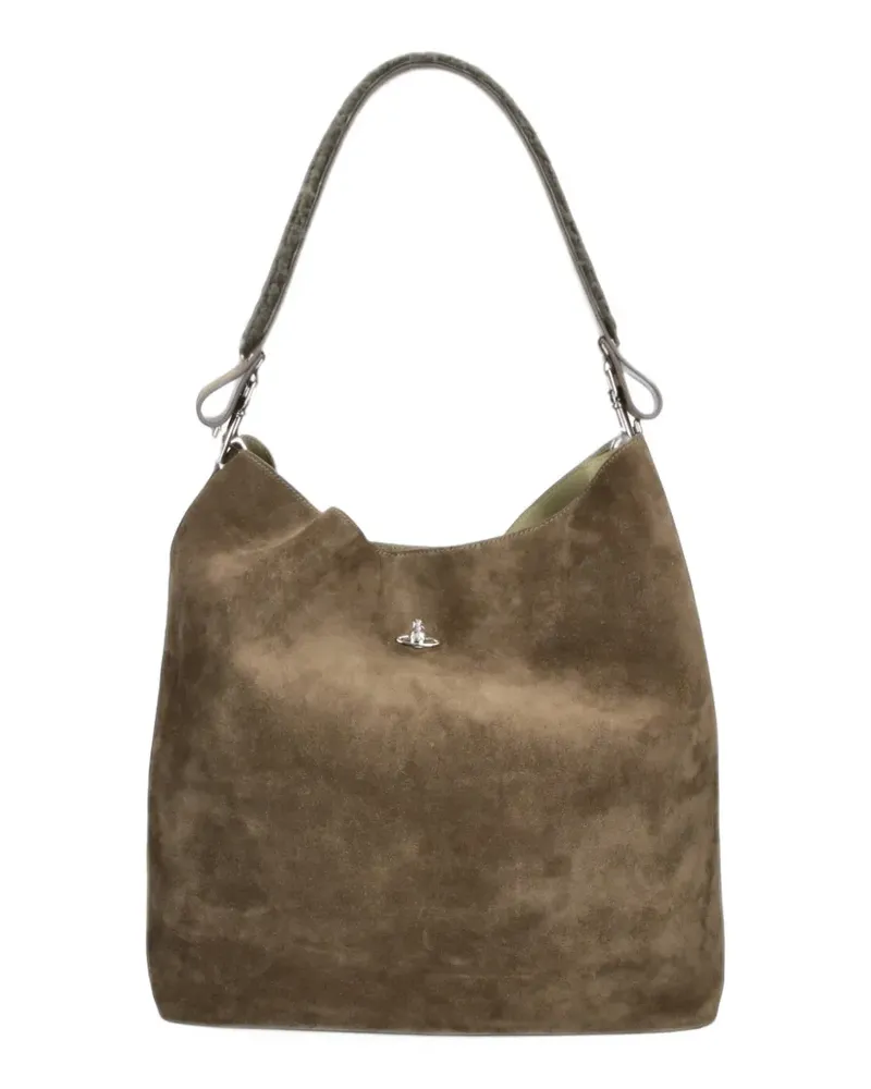 Vivienne Westwood large Lottie shoulder bag - Grün Grün