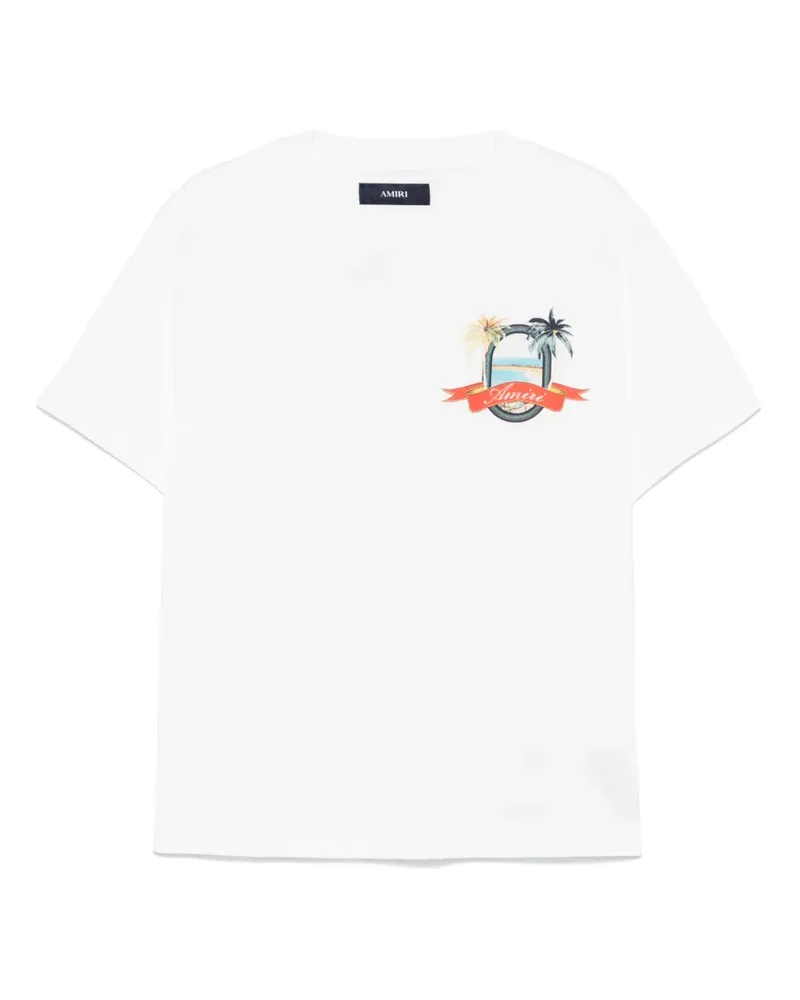 Amiri Klassisches T-Shirt - Weiß Weiß
