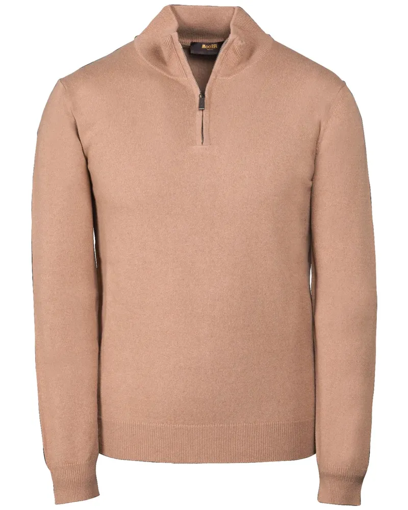 MOORER Terni Pullover - Nude Nude