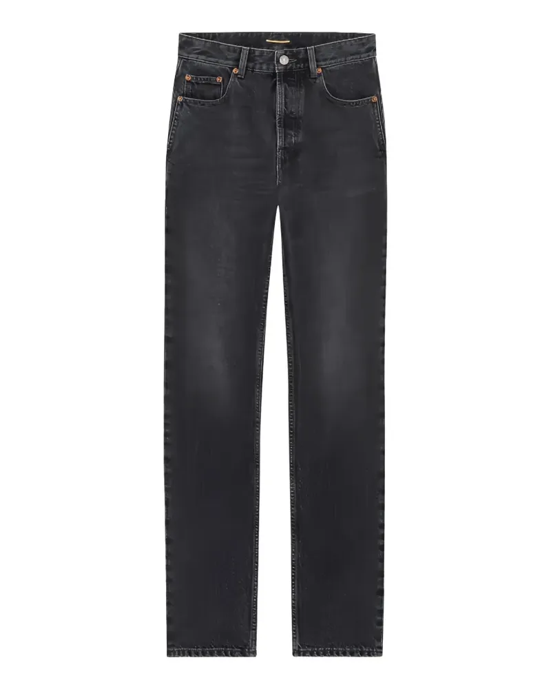 Saint Laurent Jeans mit geradem Bein - Grau Grau