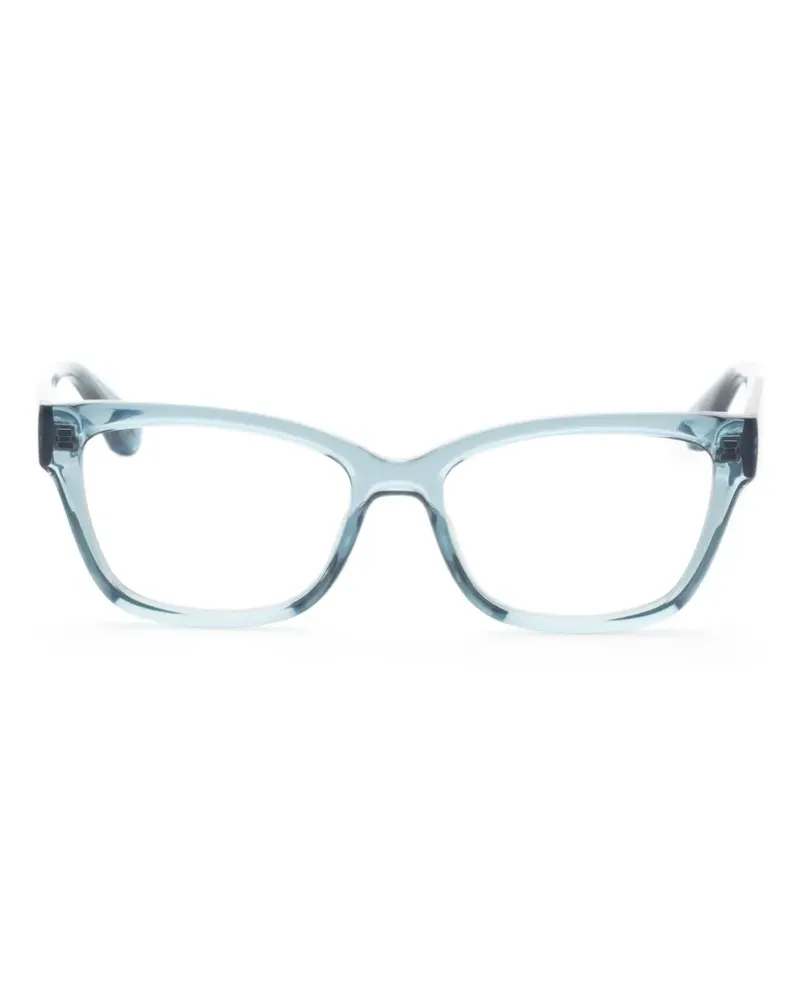 Longchamp Sonnenbrille mit Cat-Eye-Gestell - Blau Blau