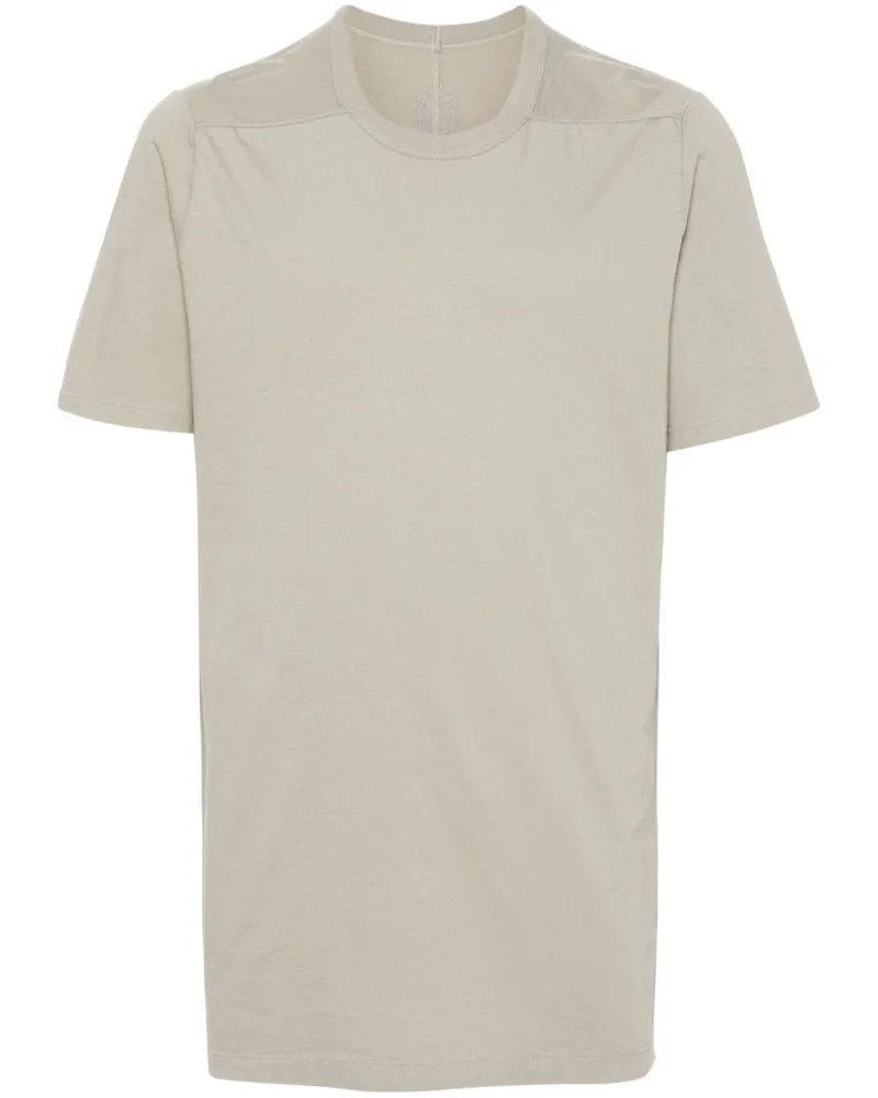 Rick Owens Level T-Shirt aus Bio-Baumwolle Nude