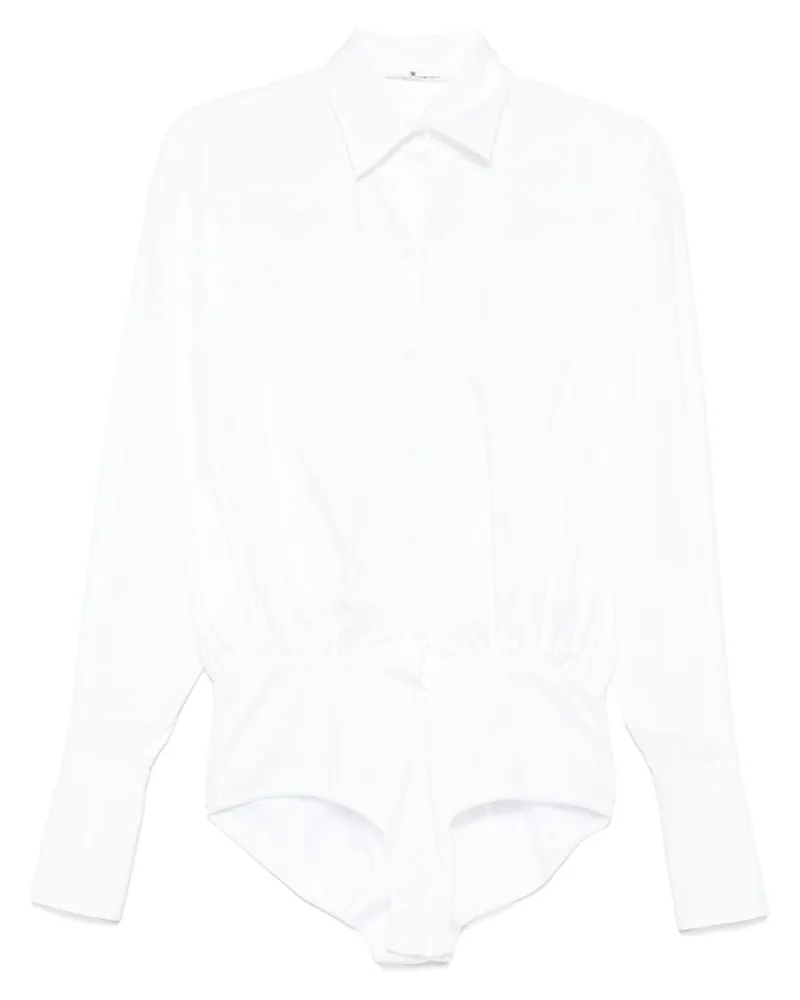 Ermanno Scervino Hemd mit integriertem Body - Weiß Weiß
