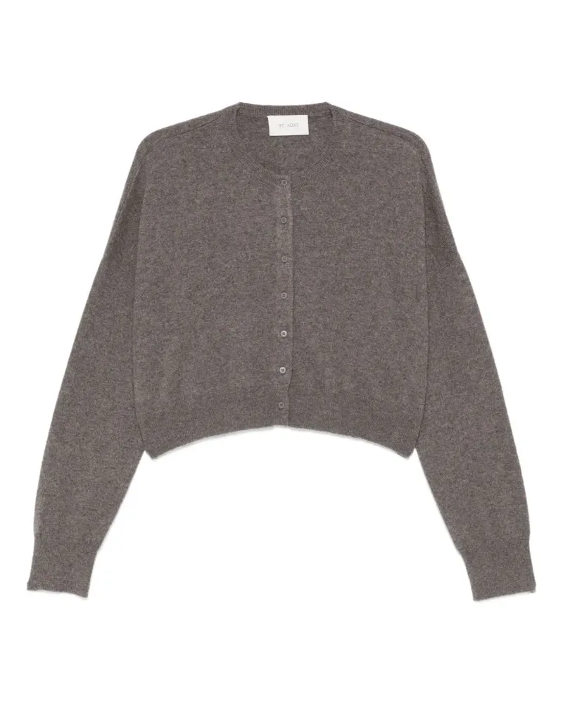 St. Agni Geknöpfter Cardigan - Grau Grau