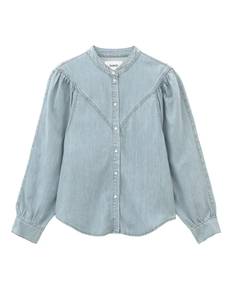 ba&sh Alino Jeanshemd - Blau Blau