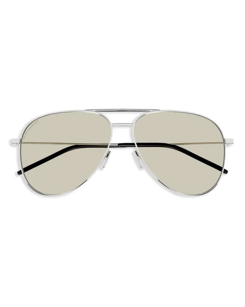 Saint Laurent Getönte Pilotenbrille - Grau Grau