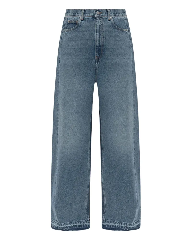 Stella McCartney Jeans mit weitem Bein - Blau Blau