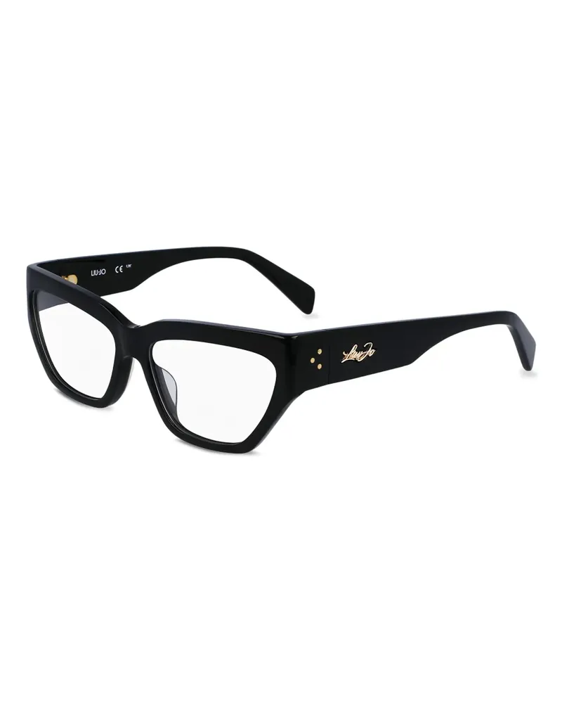Liu Jo Brille mit Logo - Schwarz Schwarz