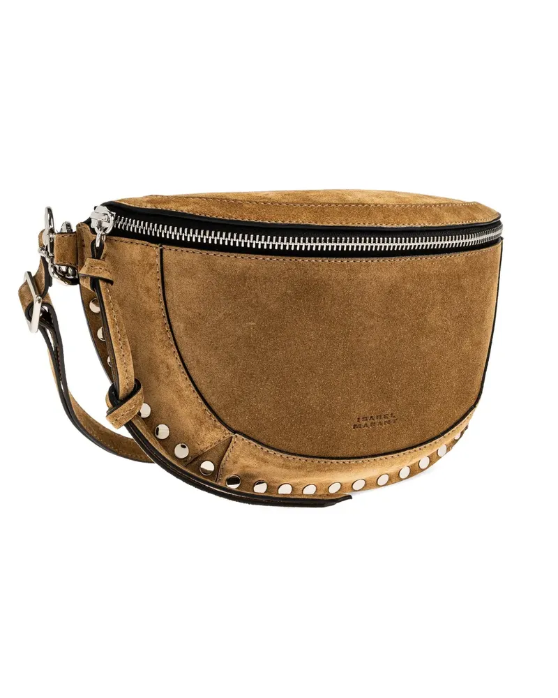 Isabel Marant Skano Gürteltasche mit Nieten - Braun Braun