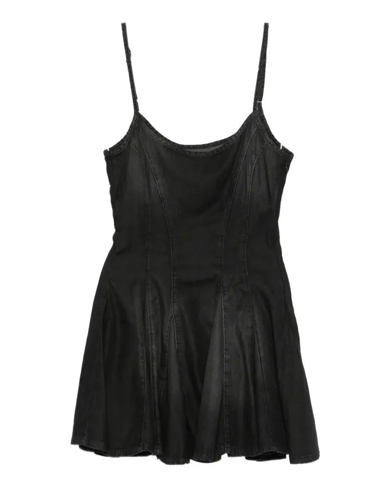 Diesel panelled dress - Schwarz Schwarz