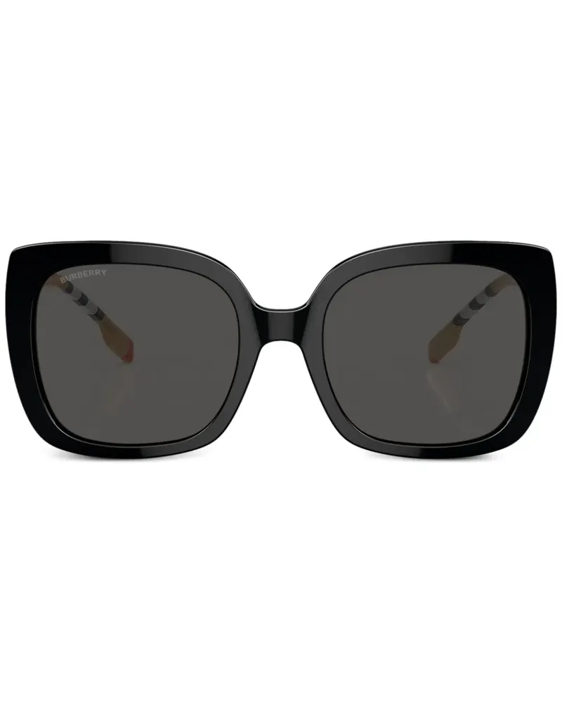 Burberry Eckige 0BE4323 Sonnenbrille - Schwarz Schwarz