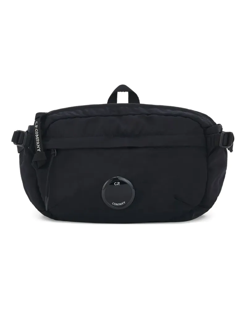 C.P. Company zip detail bum bag - Schwarz Schwarz