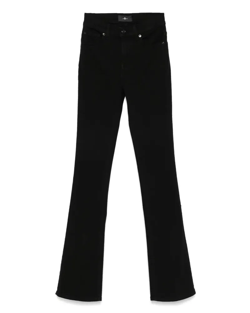 7 for all mankind Jeans mit ausgestelltem Bein - Schwarz Schwarz