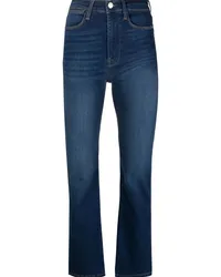 Frame Denim Slim-Fit-Jeans mit hohem Bund Blau