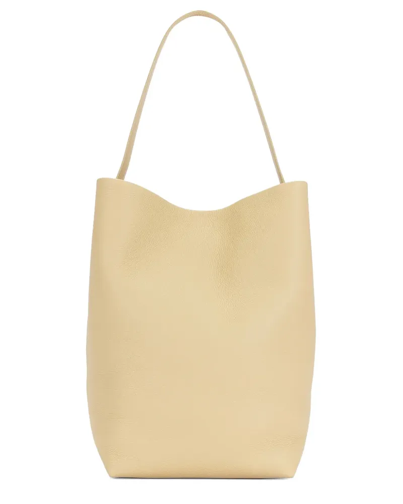 The Row large N/S Park tote bag - Nude Nude