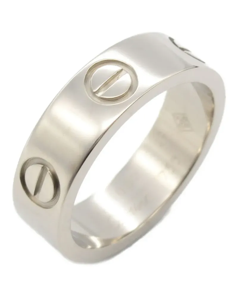 Cartier 18kt Love Weißgoldring - SILVER Silver