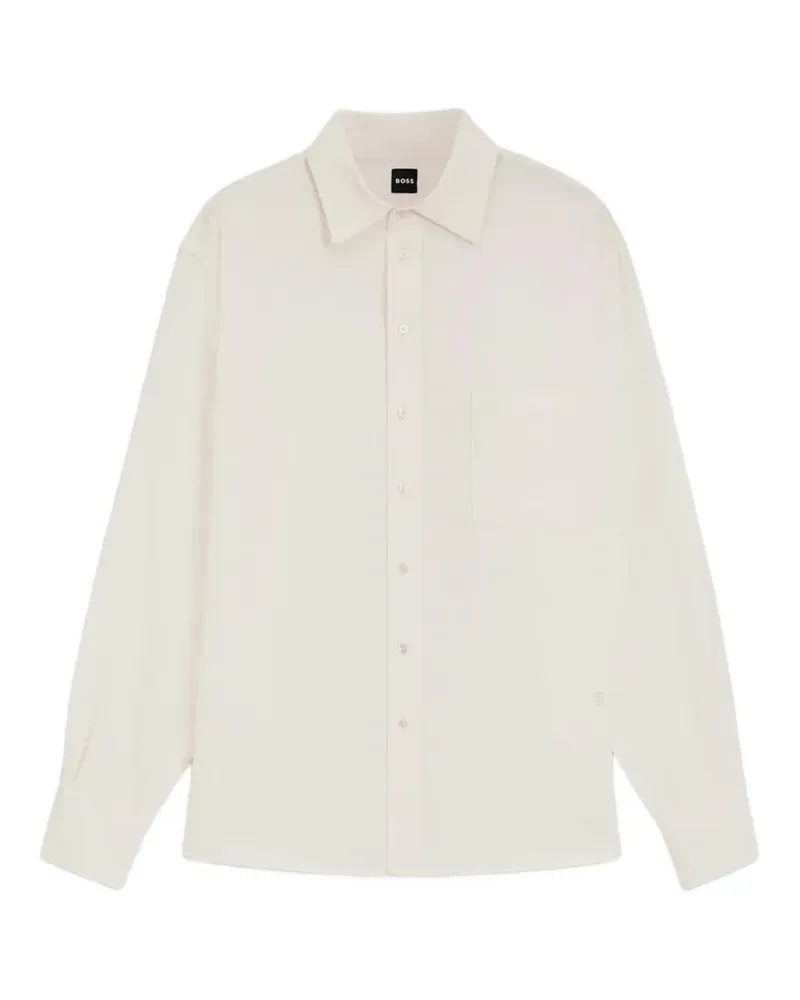 HUGO BOSS patch-pocket shirt - Rosa Rosa