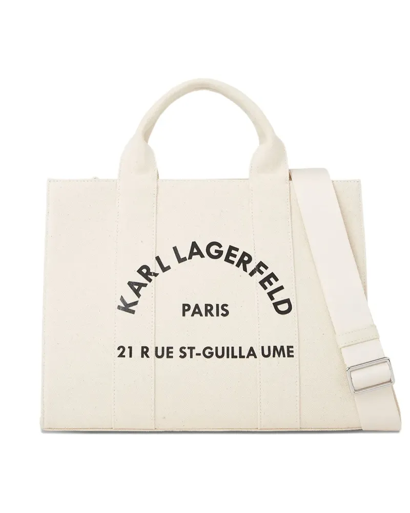 Karl Lagerfeld Rechteckige Rue St-Guillaume Handtasche - Nude Nude