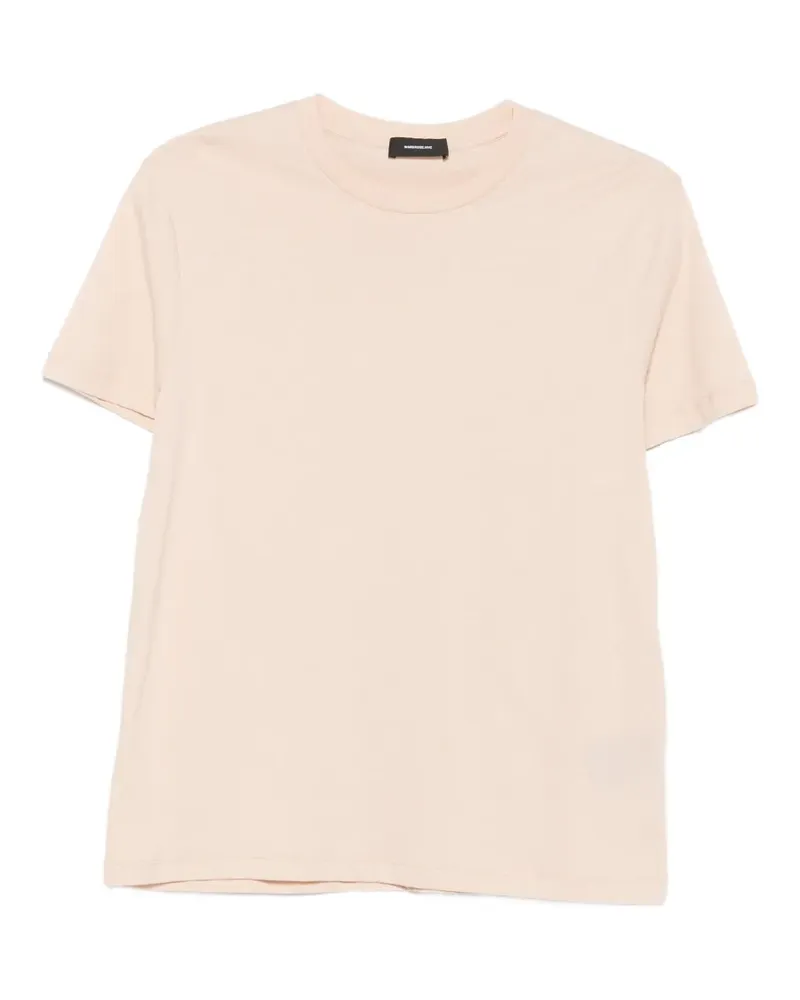 WARDROBE.NYC T-Shirt mit Rundhalsausschnitt - Nude Nude