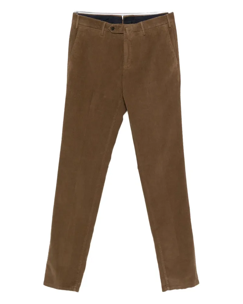 PT TORINO corduroy straight-leg trousers - Braun Braun