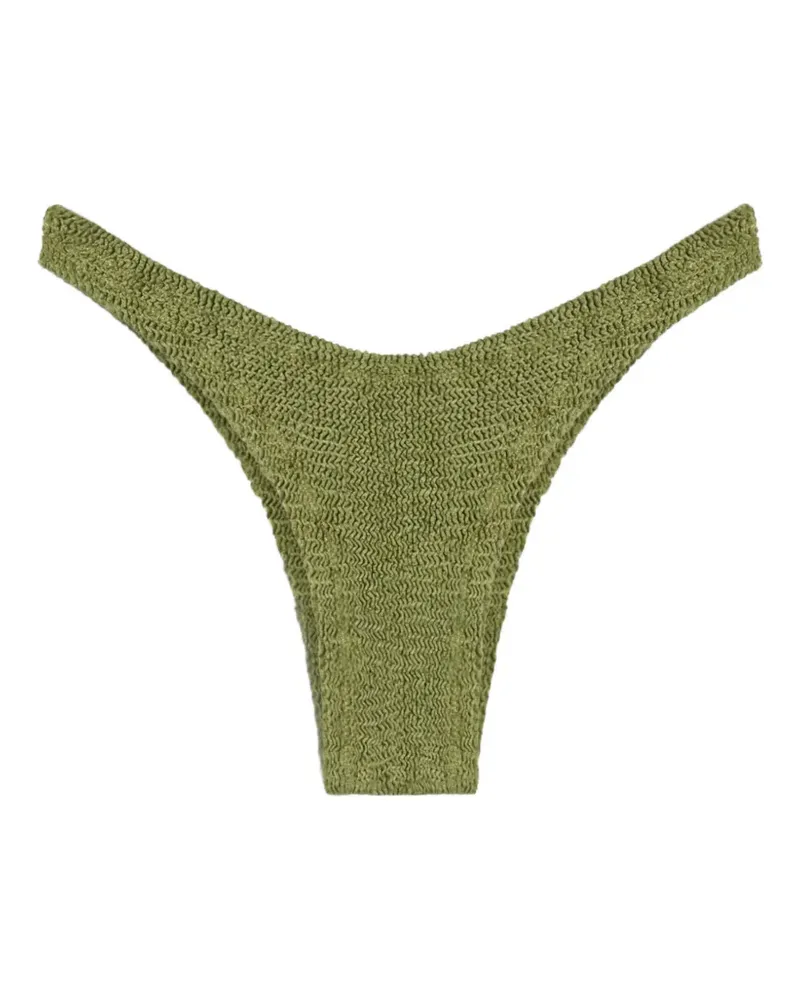 Reina Olga Ginny crinkle-effect bikini bottoms - Grün Grün
