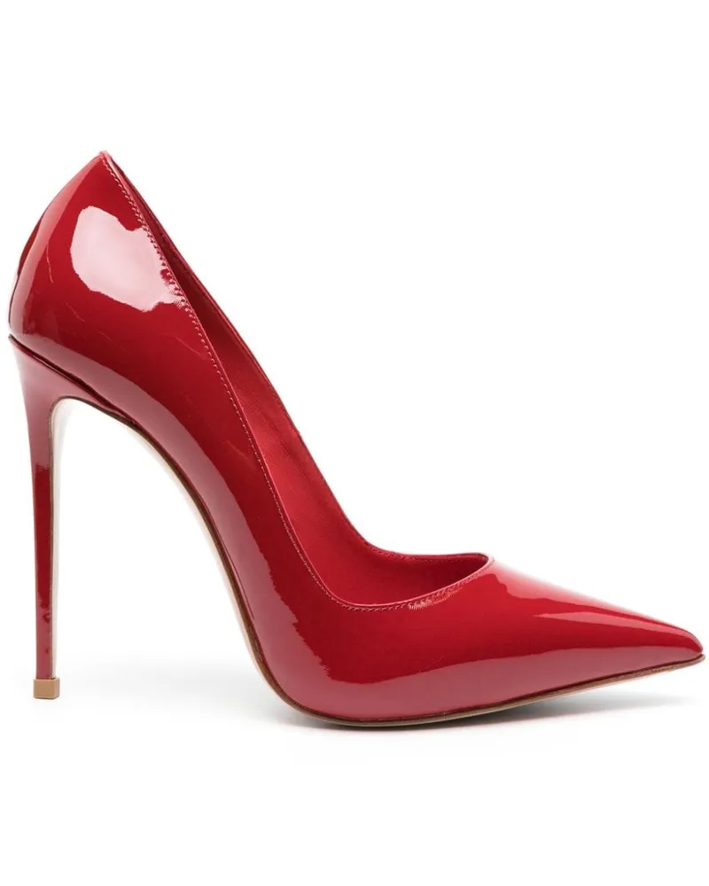 Le Silla Eva Pumps aus Lackleder 120mm Rot