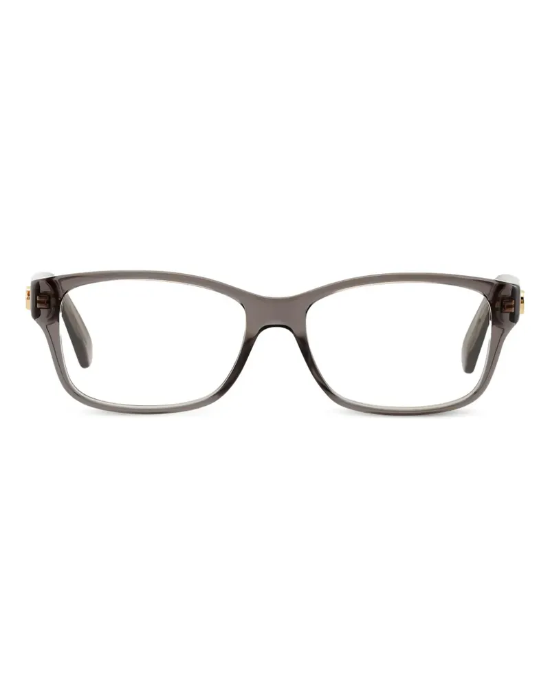 Gucci Brille mit eckigem Gestell - Grau Grau