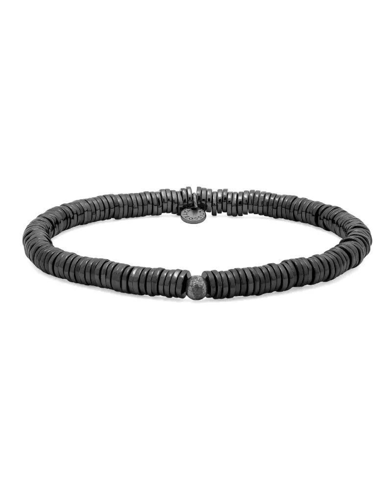 Tateossian Erweiterbares Armband im Layering-Look - Schwarz Schwarz