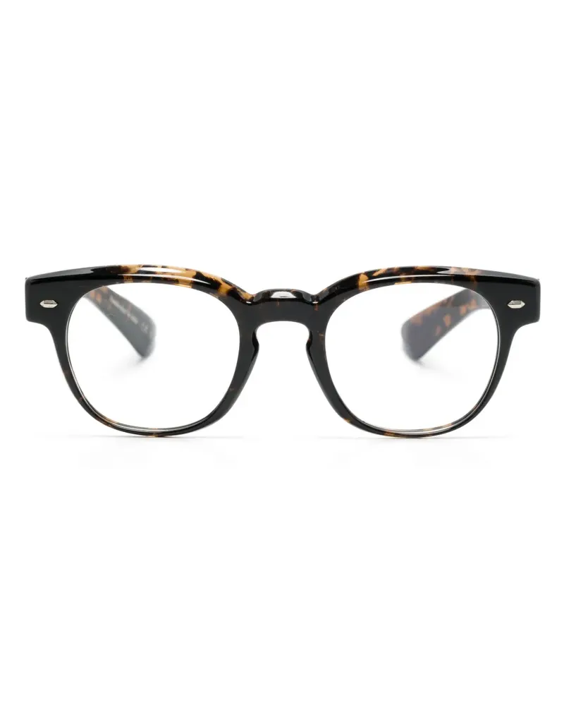 Oliver Peoples Allenby Brille in Schildpattoptik - Schwarz Schwarz