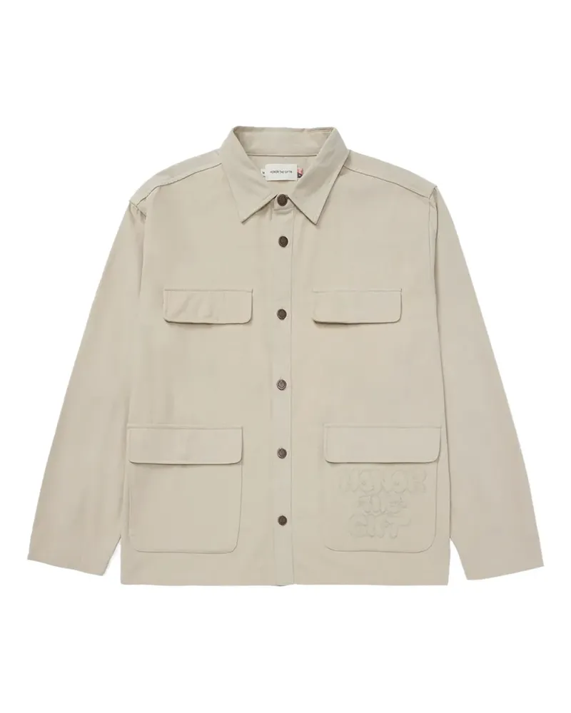 Honor The Gift AMP'D Chore "Beige" Jacke - Nude Nude