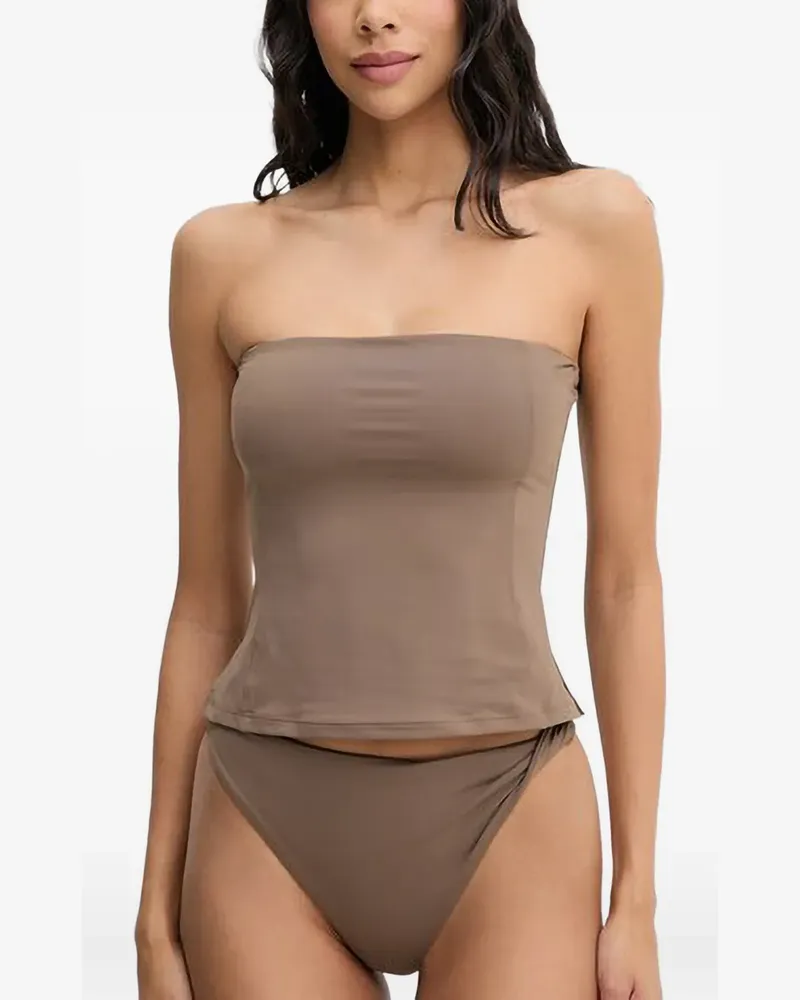 Casall strapless tankini top - Braun Braun