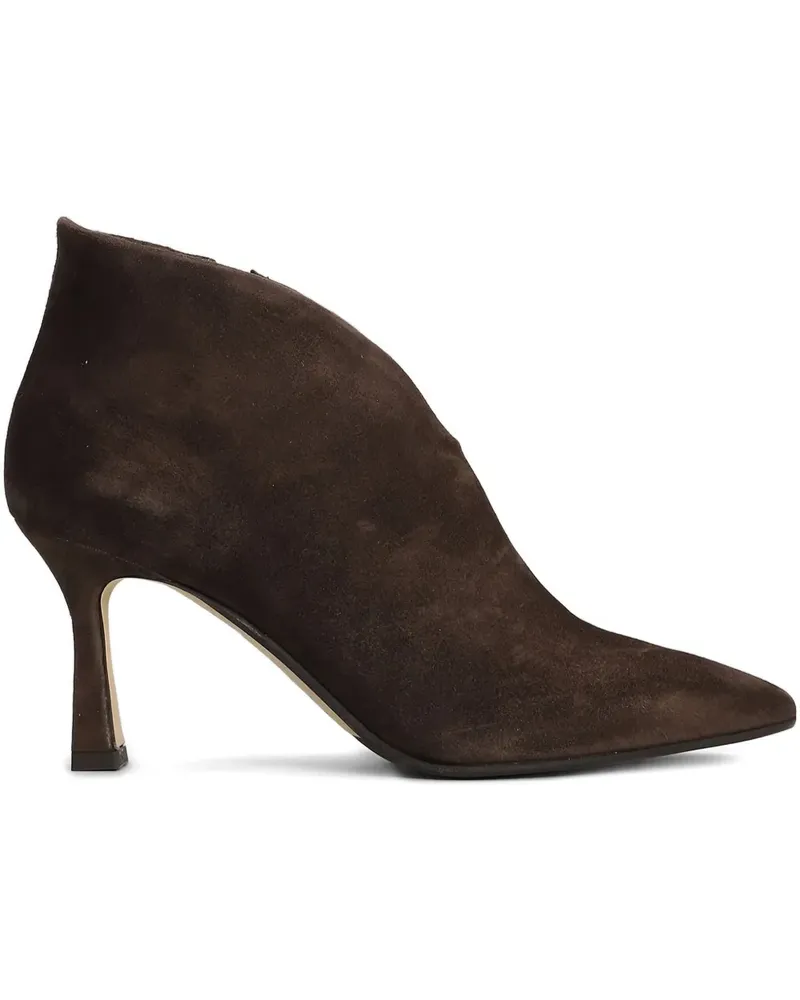 Julie Dee Stiefel mit spitzer Kappe - Braun Braun