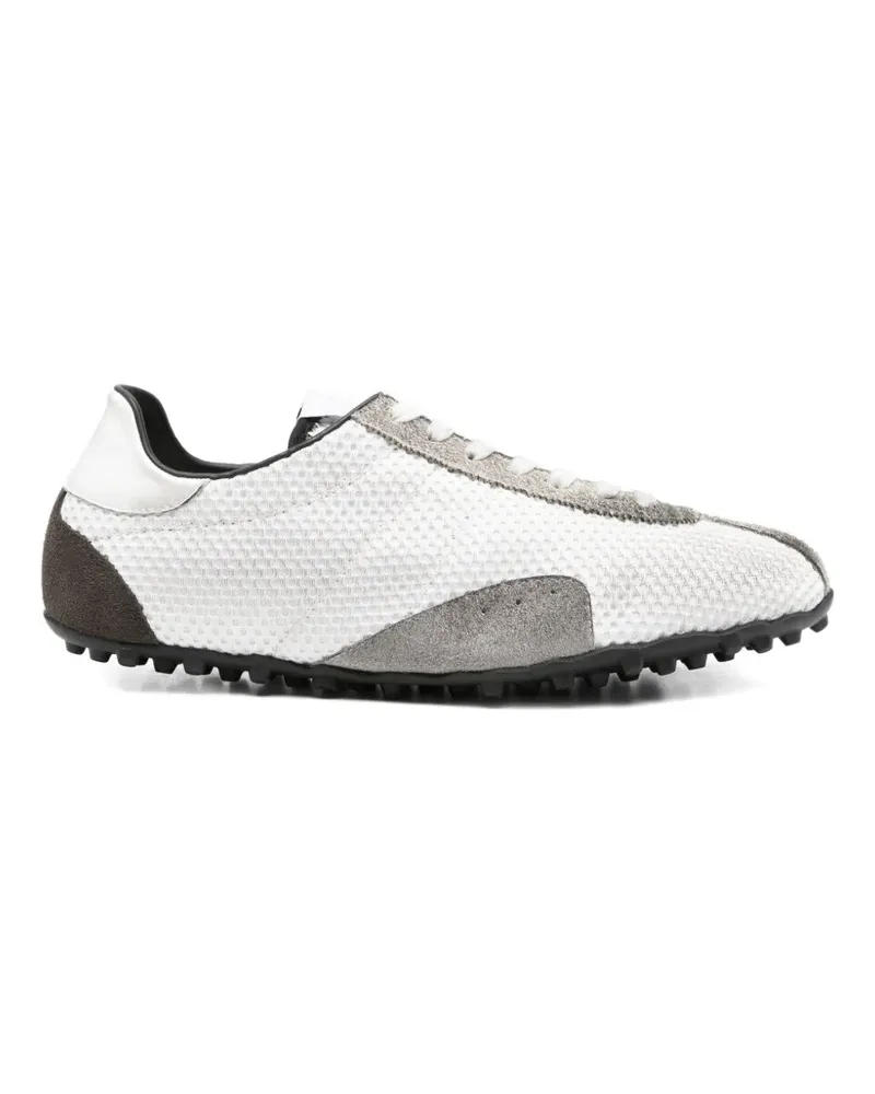 Maison Margiela textured panelled sneakers - Weiß Weiß