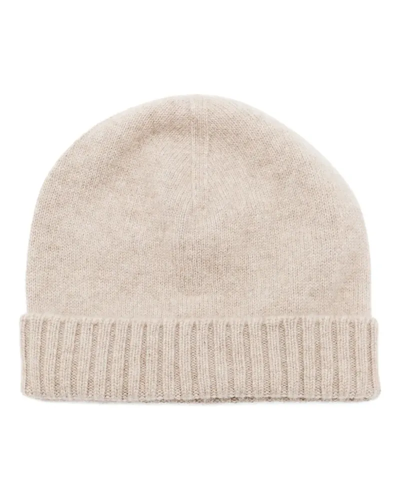 Malo Gerippte Beanie - Nude Nude
