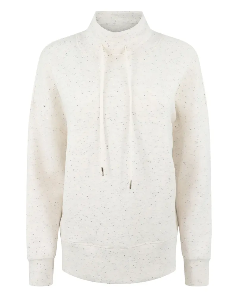 Varley Meliertes Sweatshirt mit Kordelzug - Weiß Weiß