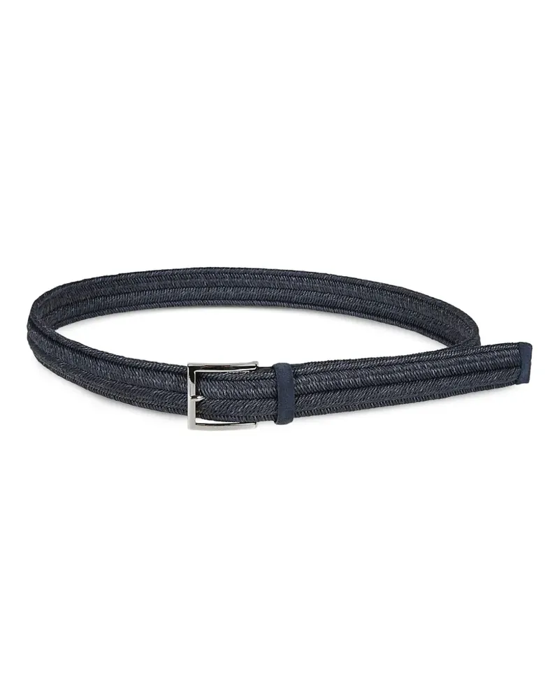 Orciani braided belt - Blau Blau