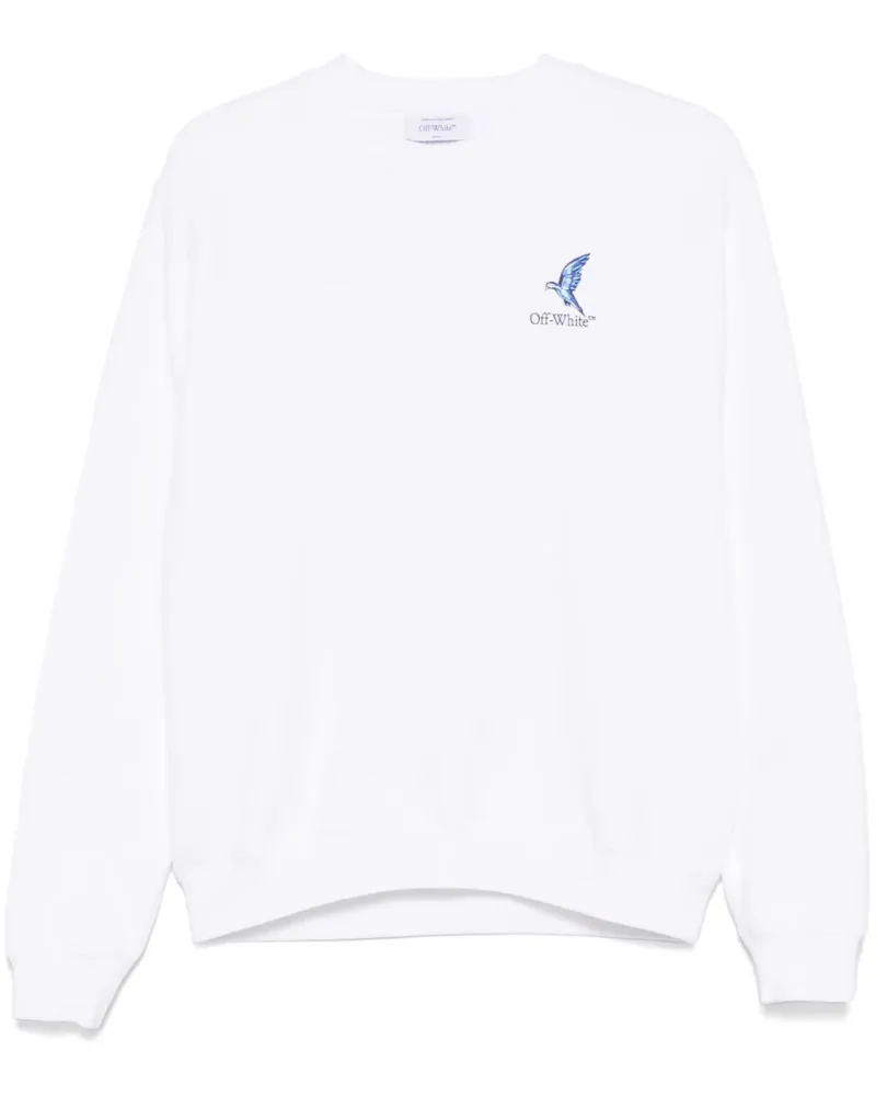 OFF-WHITE Fresco Arrow Sweatshirt - Weiß Weiß