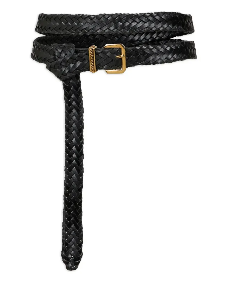 Etro woven double-wrap belt - Schwarz Schwarz
