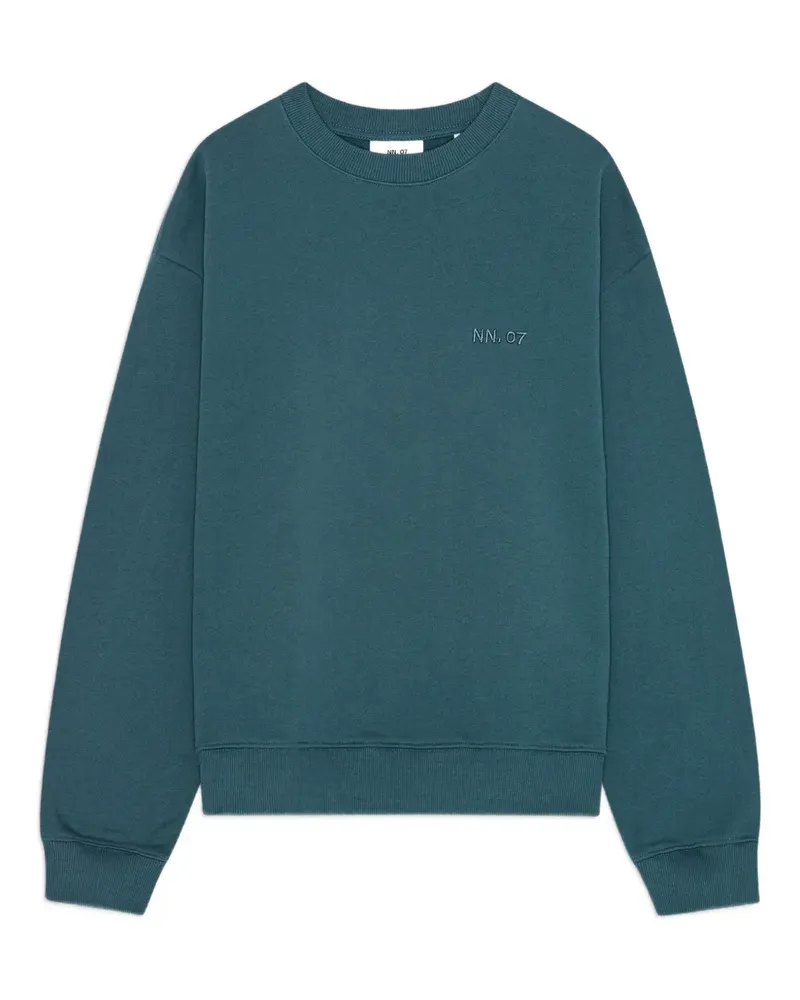 NN 07 Pullover mit Rundhalsausschnitt - Blau Blau