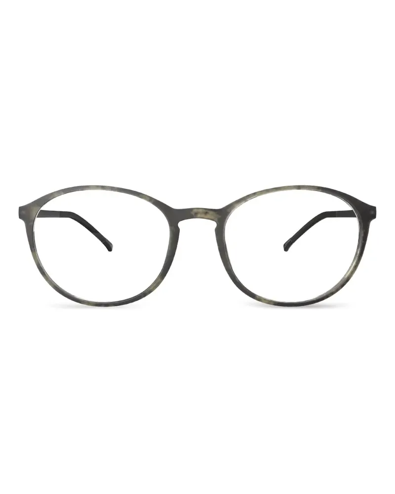 Silhouette SPX Illusion round-frame glasses - Grau Grau