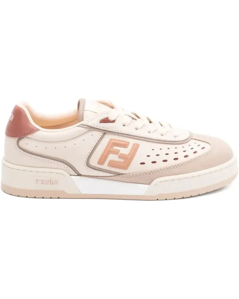 Fendi Match Sneakers - Nude Nude