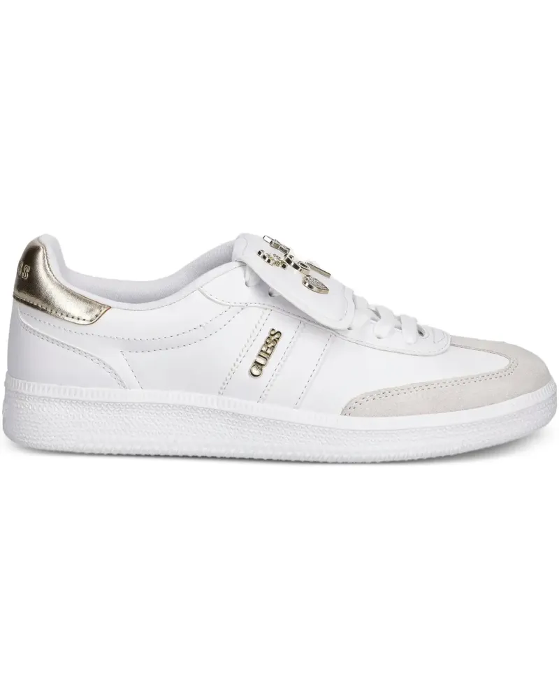 Guess Sneakers mit Logo-Verzierung - Weiß Weiß