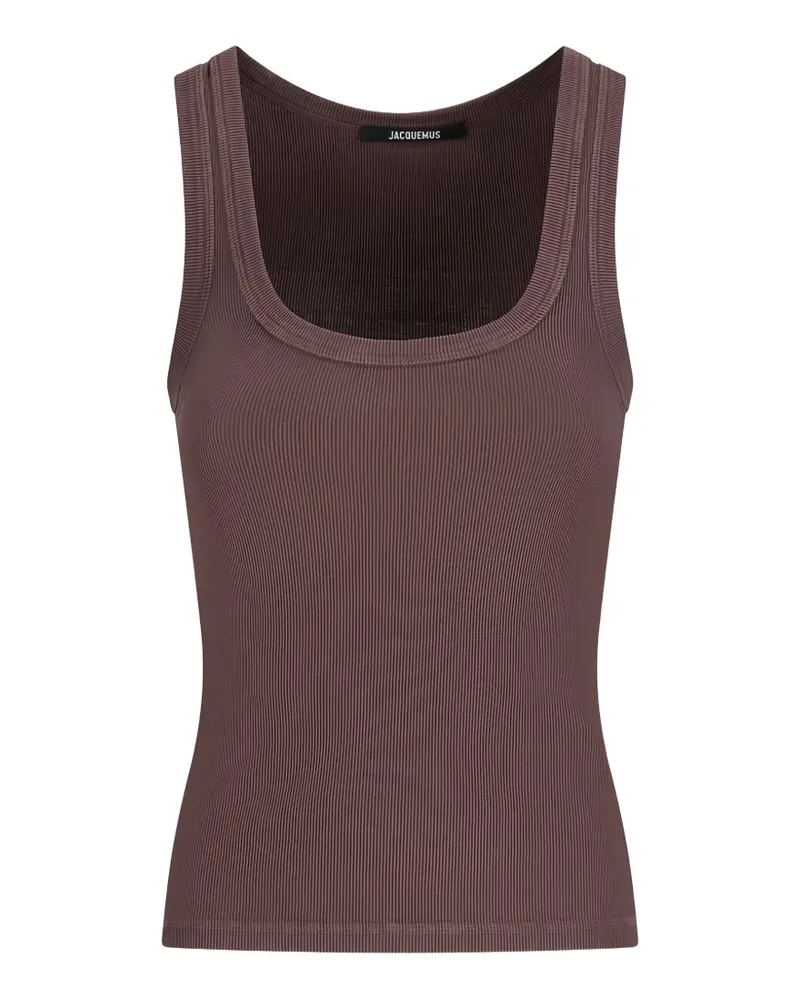 Jacquemus The Gros Grain Tanktop - Braun Braun