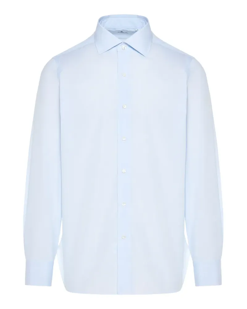 Finamore 1925 long-sleeve shirt - Blau Blau