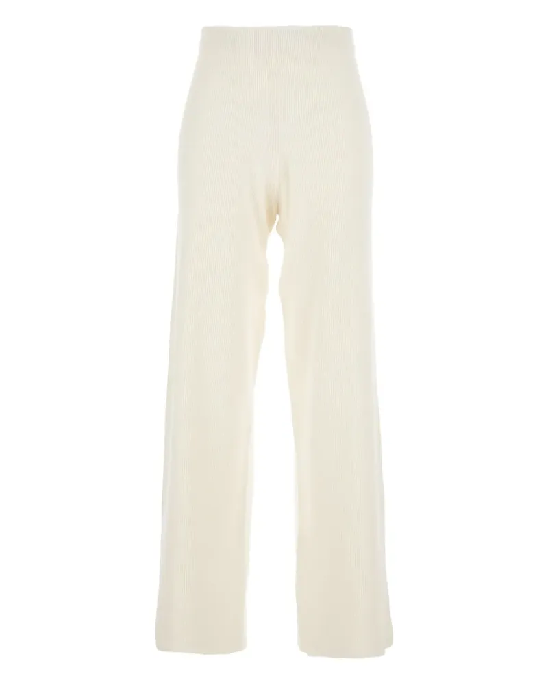 Fabiana Filippi Gerippte Hose mit hohem Bund - Nude Nude