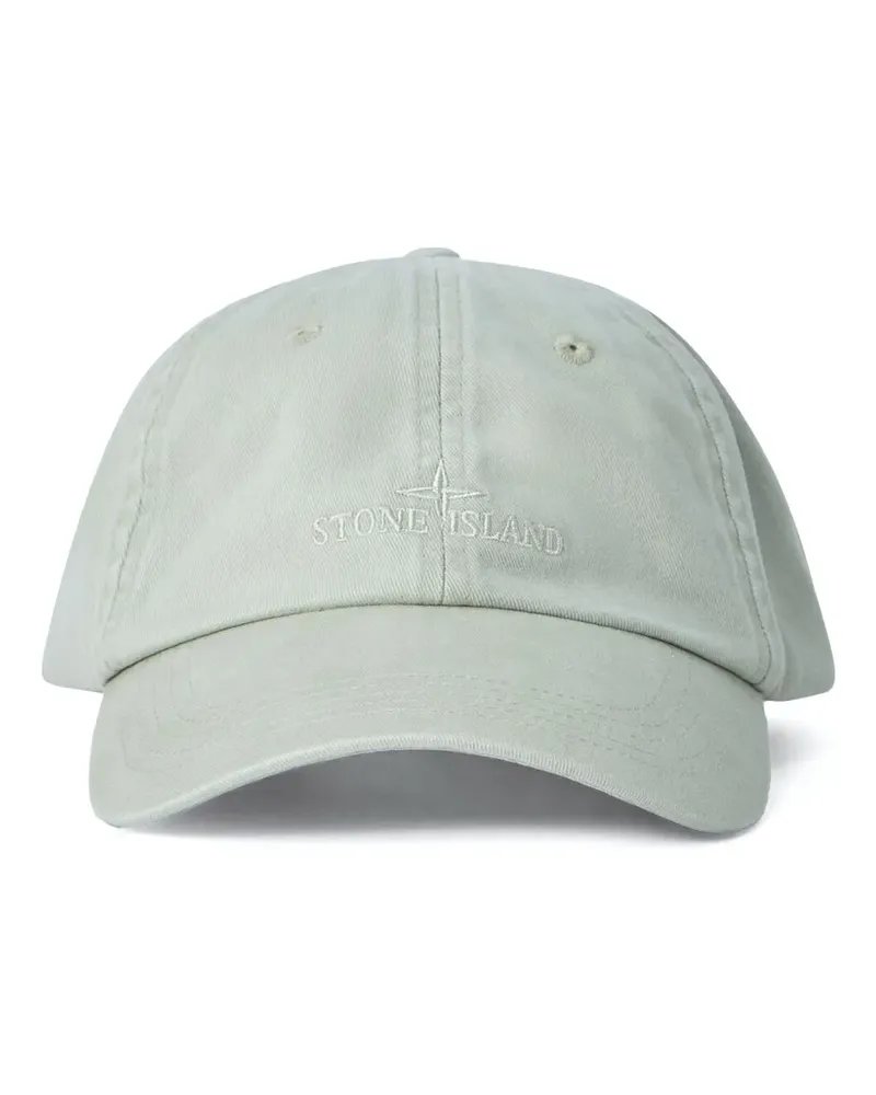 Stone Island Baseballkappe mit Logo-Stickerei - Nude Nude