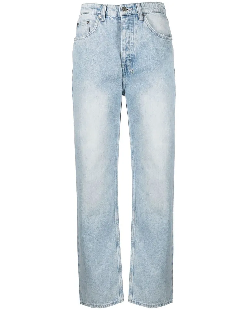 ksubi High-Waist-Jeans mit geradem Bein Blau