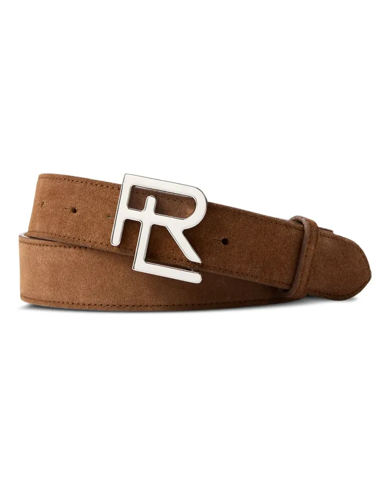 Ralph Lauren Gürtel mit Monogramm-Schnalle - Braun Braun